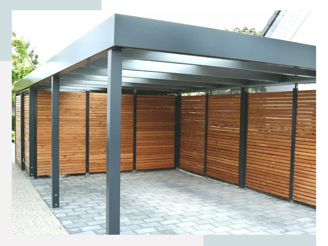 Навесы для парковки в Рубцовске