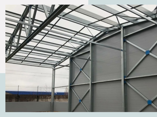Каркасные ангары от СтальСтрой-Рбц по цене от 607 руб.