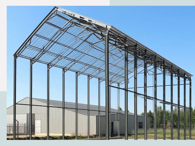 Прямо стенные ангары от СтальСтрой-Рбц по цене 607 руб.