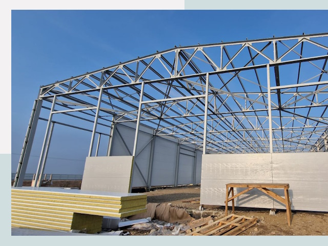 Утепленные ангары в Рубцовск от 607 руб. за м²