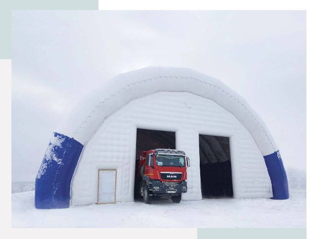 Мобильные ангары в Рубцовске