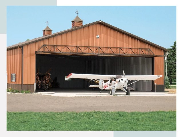 Ангары для самолетов в Рубцовске