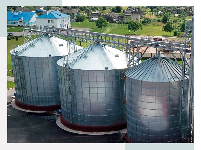 Металлические силосы в Рубцовске