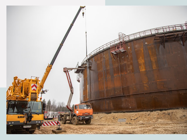 Монтаж резервуаров в Рубцовске от 607 руб. за м³