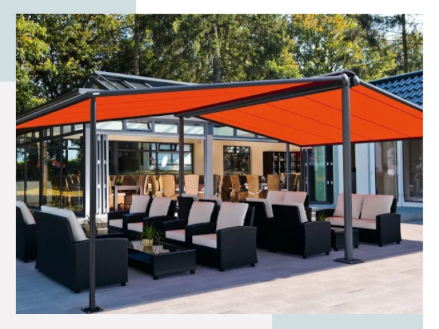 Навесы для кафе и ресторанов в Рубцовске