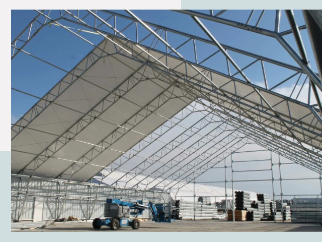 Каркасно-тентовые сооружения от СтальСтрой-Рбц по цене 607 руб.