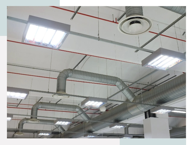Вентиляция ангаров в Рубцовске