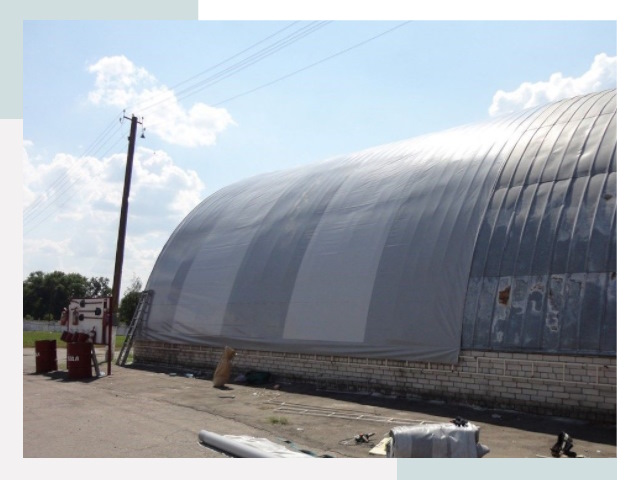 Ремонт ангаров в Рубцовске