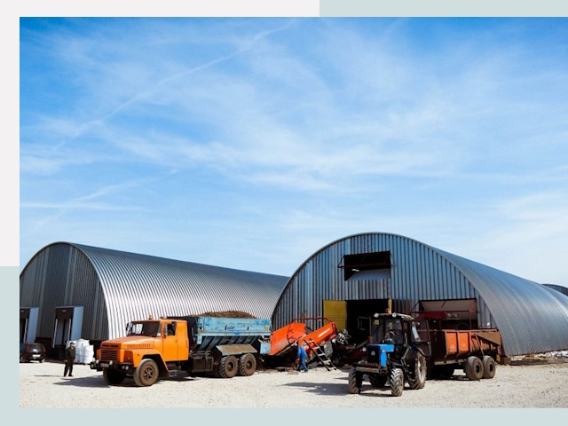 Ангары для спецтехники в Рубцовске